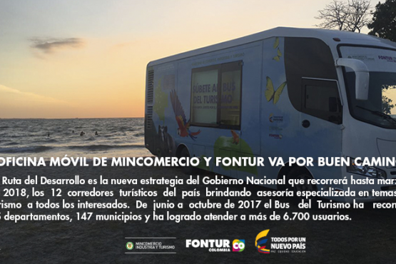 La oficina móvil de MinComercio y Fontur va por buen camino